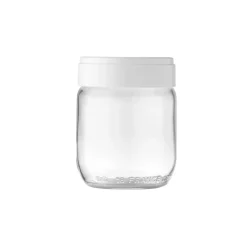 Lot de 9 pots de yaourts 450301 - Tranparent