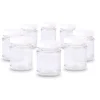 Lot de 8 pots de yaourts - Transparent