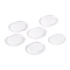 Lot de 6 Protections pour Pied 3cm Transparent