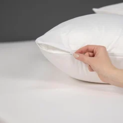 Lot de 2 protèges oreillers imperméables en jersey