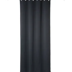 Lot de 2 rideaux occultants unis à oeillets