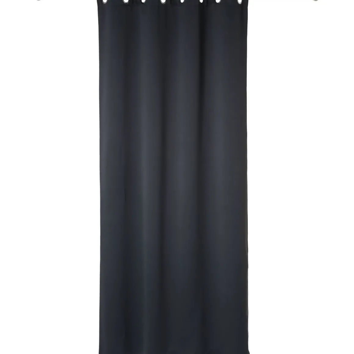 Lot de 2 rideaux occultants unis à oeillets