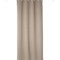 Lot de 2 rideaux occultants unis à oeillets