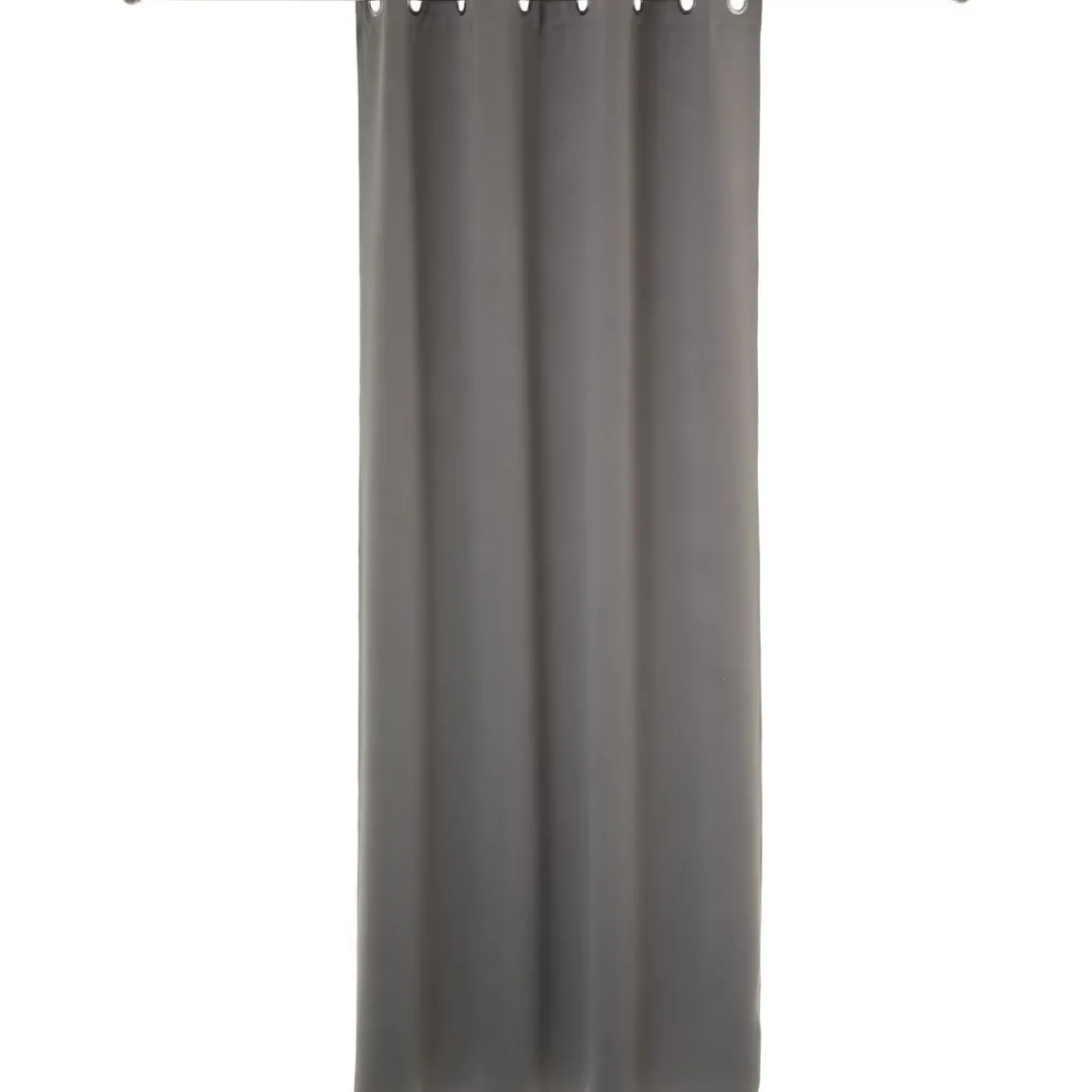 Lot de 2 rideaux occultants unis à oeillets