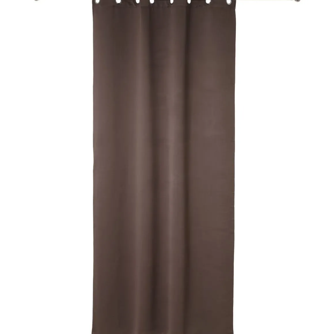 Lot de 2 rideaux occultants unis à oeillets