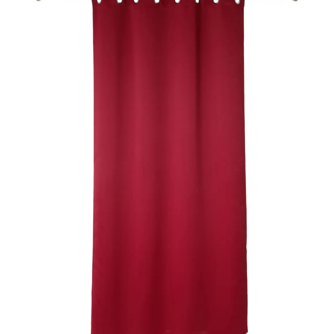 Lot de 2 rideaux occultants unis à oeillets
