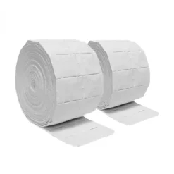 Lot de 2 rouleaux de 500 cotons manucure de cellulose