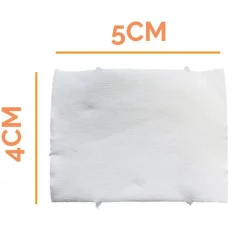 Lot de 2 rouleaux de 500 cotons manucure de cellulose