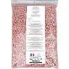 Lot de 2 sachets gouttelettes, perles de cire à épiler pelable et recyclable - Rose - 100% fait en France