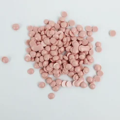 Lot de 2 sachets gouttelettes, perles de cire à épiler pelable et recyclable - Rose - 100% fait en France