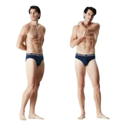 Lot de 4 slips homme en coton Uni French