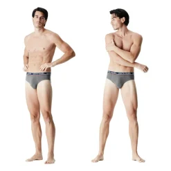 Lot de 4 slips homme en coton Uni French