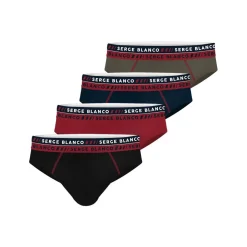 Lot de 4 slips homme en coton French