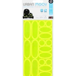 Lot de 36 stickers réfléchissants Urban Moove - Jaune/gris