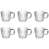 Lot de 6 Tasses à Café Nala 15cl Transparent