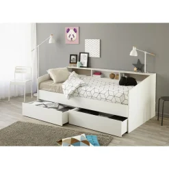 Lot de 2 tiroirs pour lit banquette 90x190/200cm NIGHT