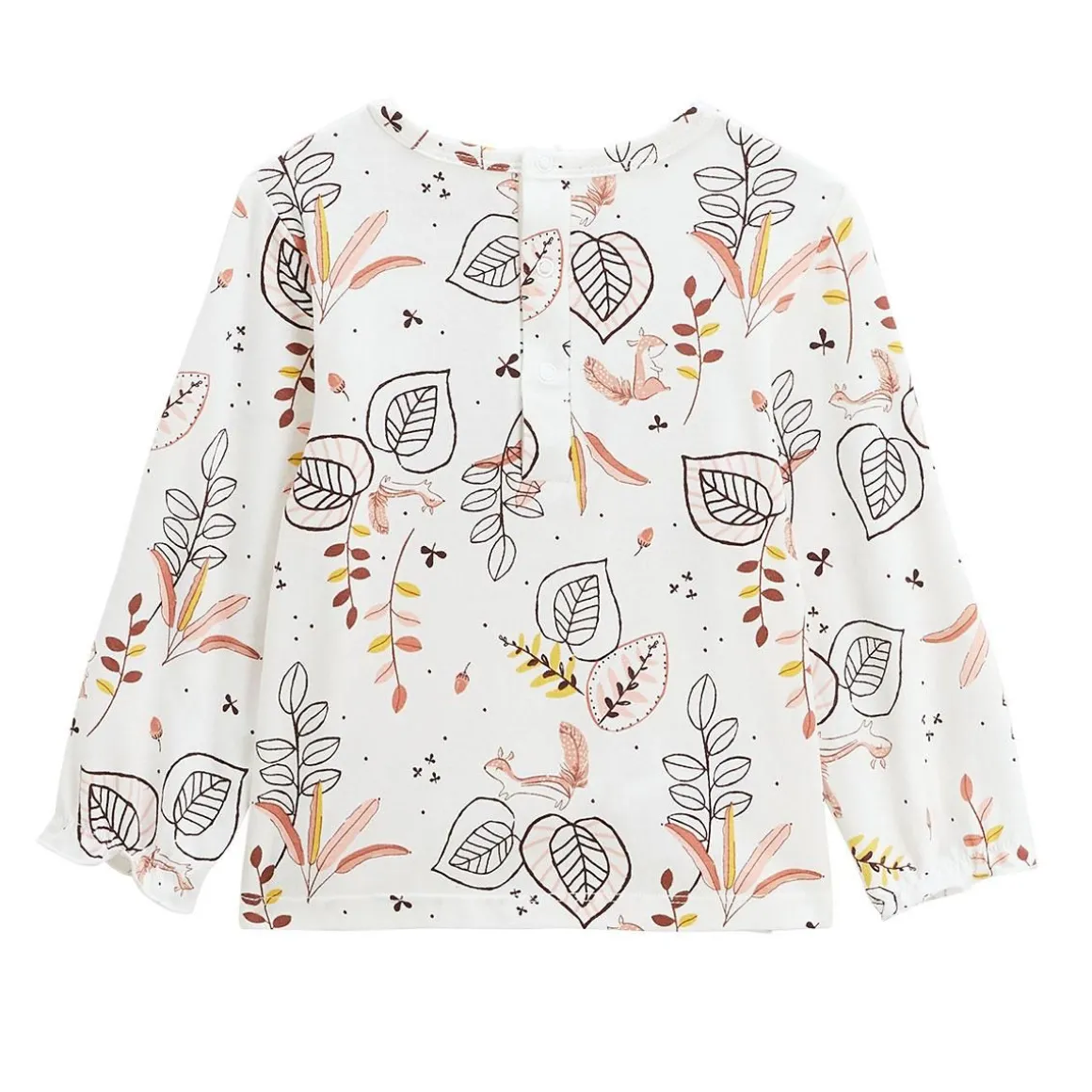 Lot de 2 t-shirts bébé manches longues Léonie