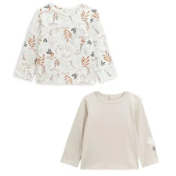 Lot de 2 t-shirts bébé manches longues Malo