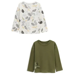 Lot de 2 t-shirts enfant manches longues Caracas