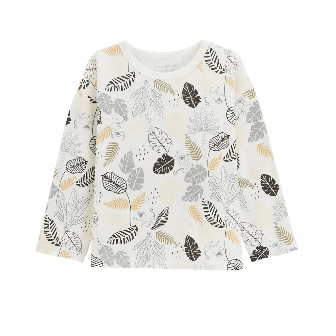 Lot de 2 t-shirts enfant manches longues Caracas