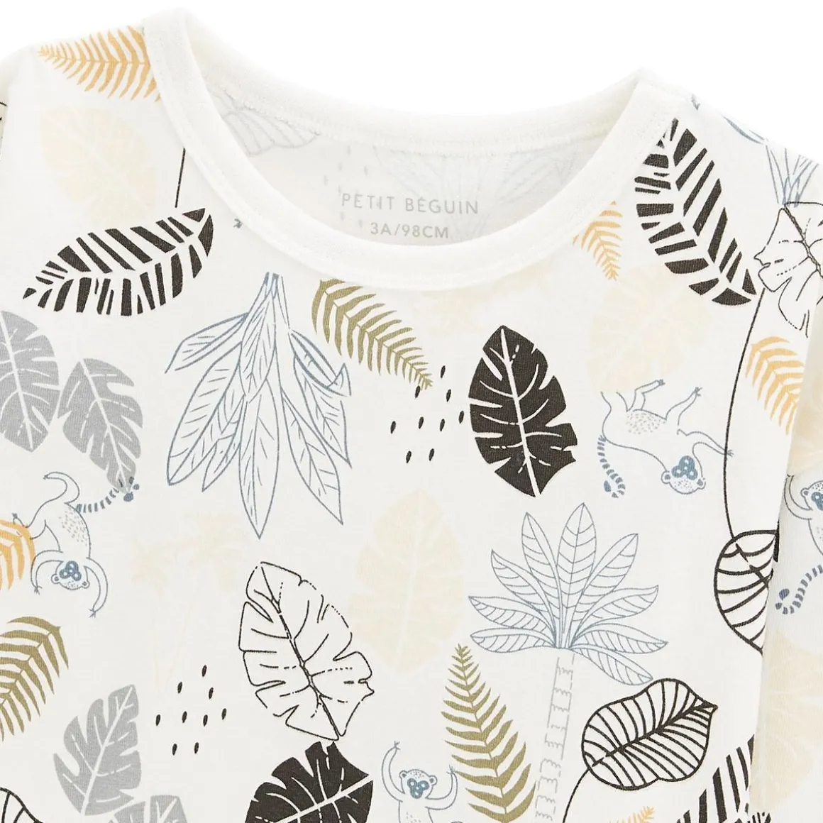 Lot de 2 t-shirts enfant manches longues Caracas