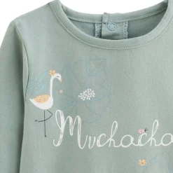 Lot de 2 t-shirts enfant manches longues Holamuchacha