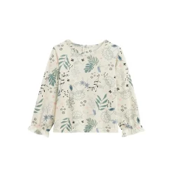 Lot de 2 t-shirts enfant manches longues Belle de nuit