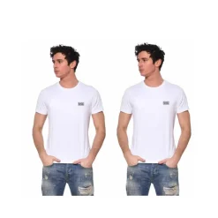 Lot de 2 t-shirts homme manches courtes en coton 140gr/m²