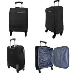 Lot de 3 valises dont 1 valise cabine souples