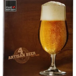 Lot de 4 verre à bière 37 cm