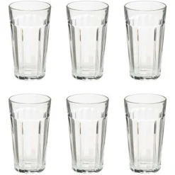 Lot de 6 Verres à Eau Loft 35cl Transparent