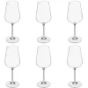 Lot de 6 Verres à Vin Lena 36cl Transparent