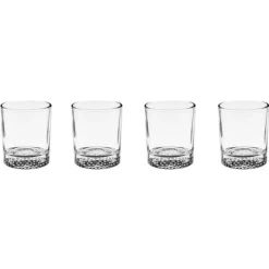 Lot de 4 Verres à Whisky Artico 30cl Transparent