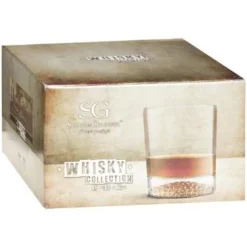 Lot de 4 Verres à Whisky Artico 30cl Transparent
