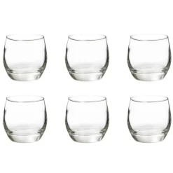 Lot de 6 Verrines en Verre Amira 15cl Transparent
