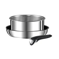 Lot de poêle 24cm + casserole 20cm + poignée - L9408672