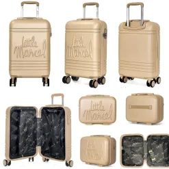 Lot valise cabine 55cm plus un vanity rigide