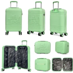 Lot valise cabine 55cm plus un vanity rigide