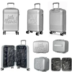 Lot valise cabine 55cm plus un vanity rigide