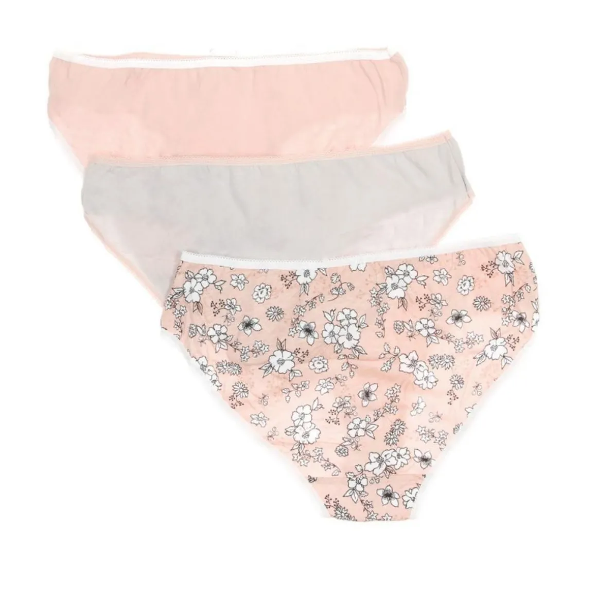 Lot x3 Culottes /Grise Femme Lulu Castagnette