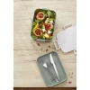 Lunch box en fibre naturelle + couverts
