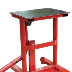 Lève moto béquille d'atelier stand moto tout-terrain moto cross supermotard hauteur réglable rouge et noir