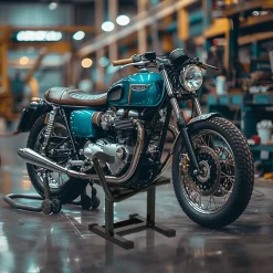 Lève moto béquille d'atelier stand moto tout-terrain moto cross supermotard hauteur réglable noir