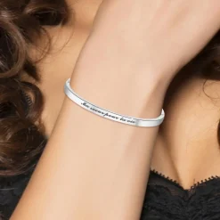 Ma soeur pour la vie - Bracelet SC Crystal en Acier Rhodié argenté