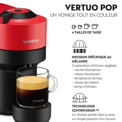 Machine à café Nespresso YY4888FD - Rouge