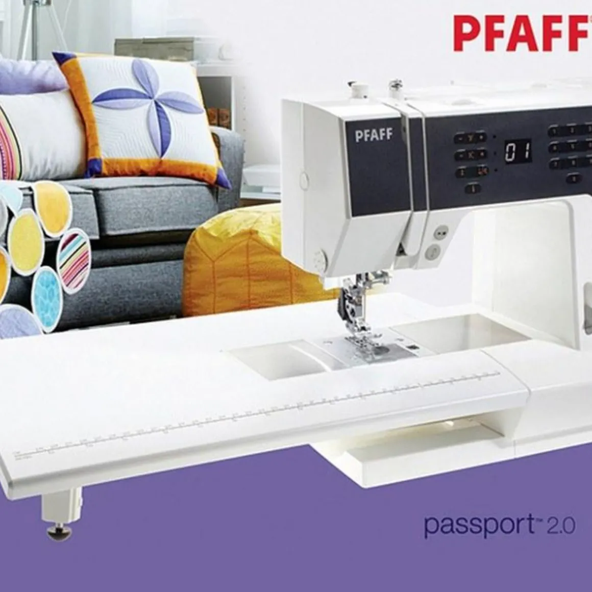 Machine à coudre PFAFF Passport 2.0