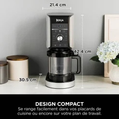 Machine à glace NC501EU - Argent