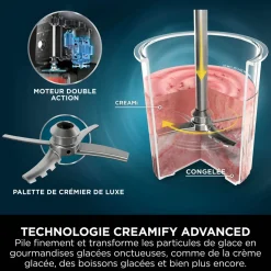 Machine à glace NC501EU - Argent