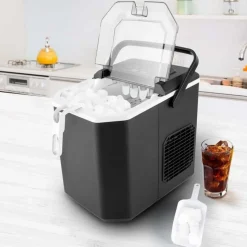 Machine à Glaçons Noire Cubeo Black De La Marque Kitchencook