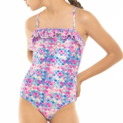 Maillot de Bain 1 Pièce /Bleu Fille Sun Project